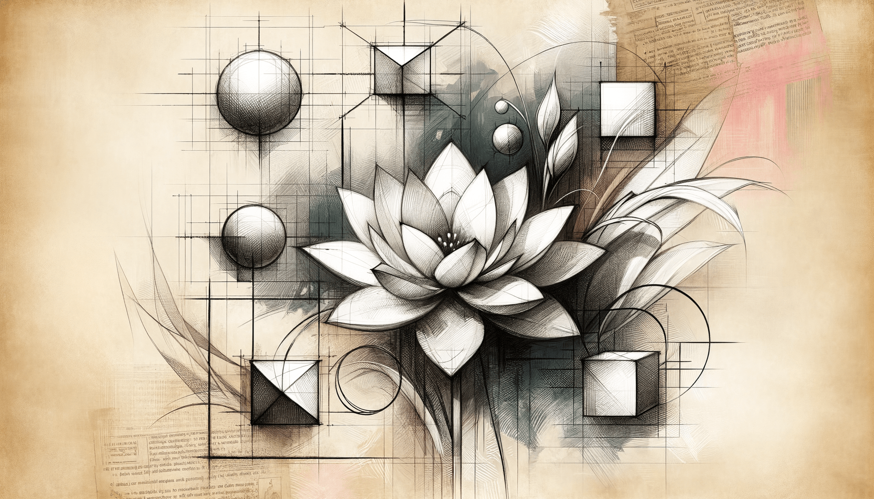 Lavender Dreams: From Geometry to Peaceful Petals - Teo Teglia Art