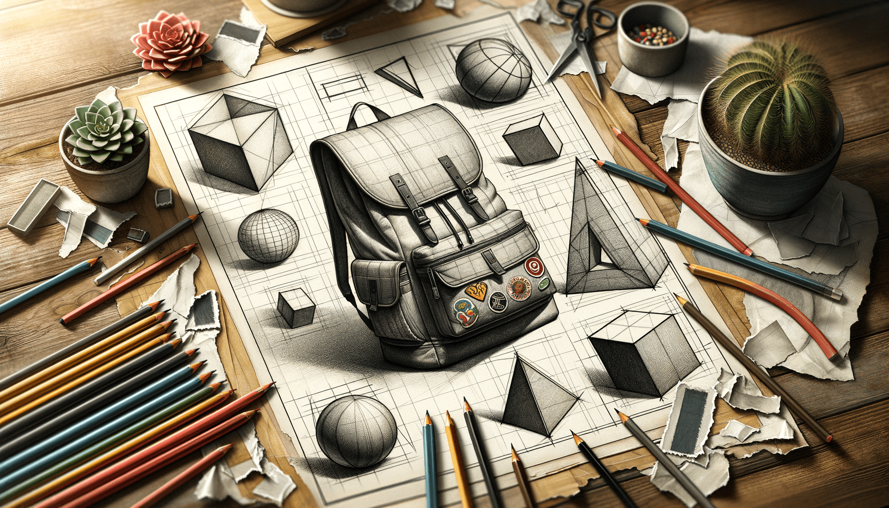 Sketching Memories: From Basic Shapes to Travel Treasures - Teo Teglia Art
