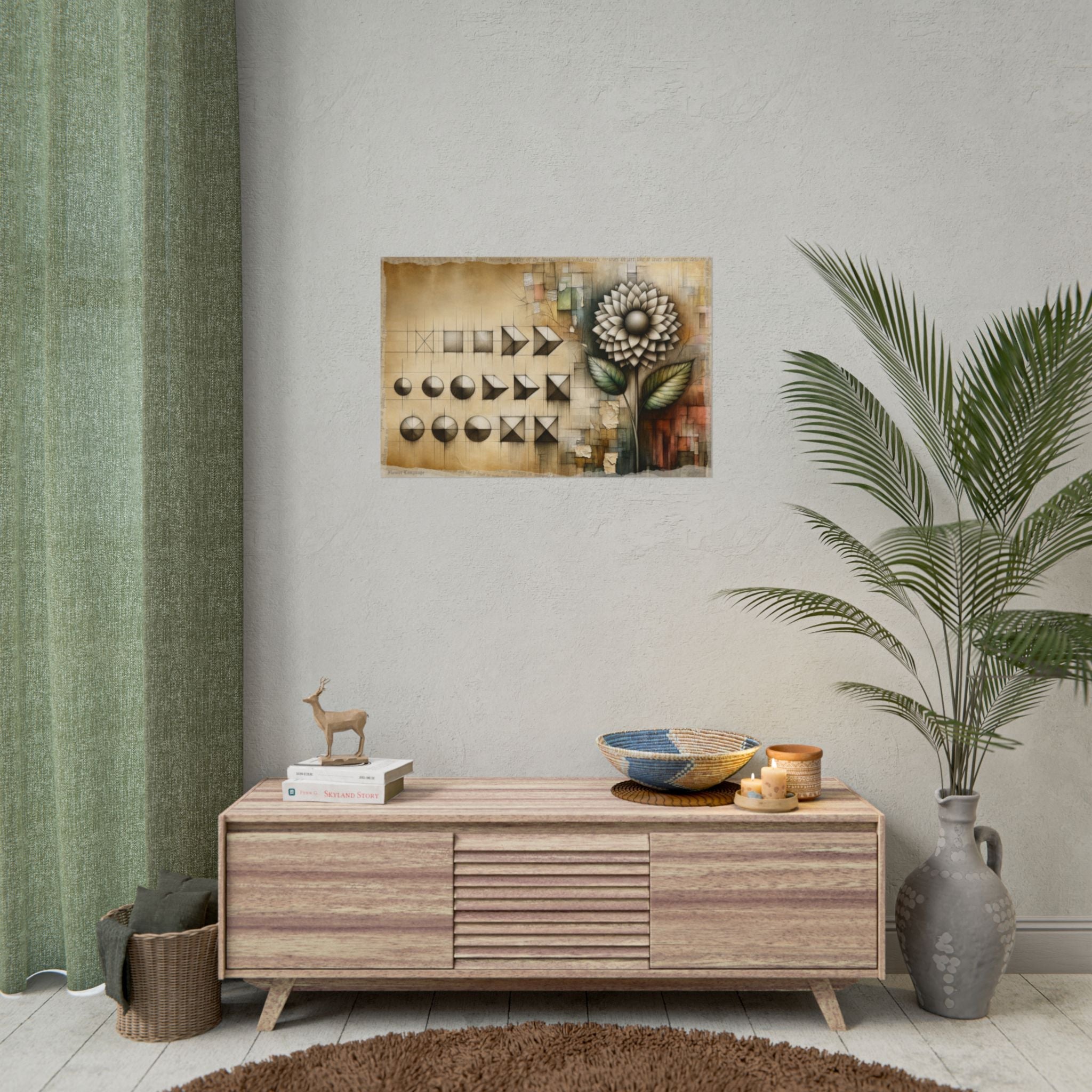 Eloquence from Raw Edges - Art Print by Teo Teglia Art