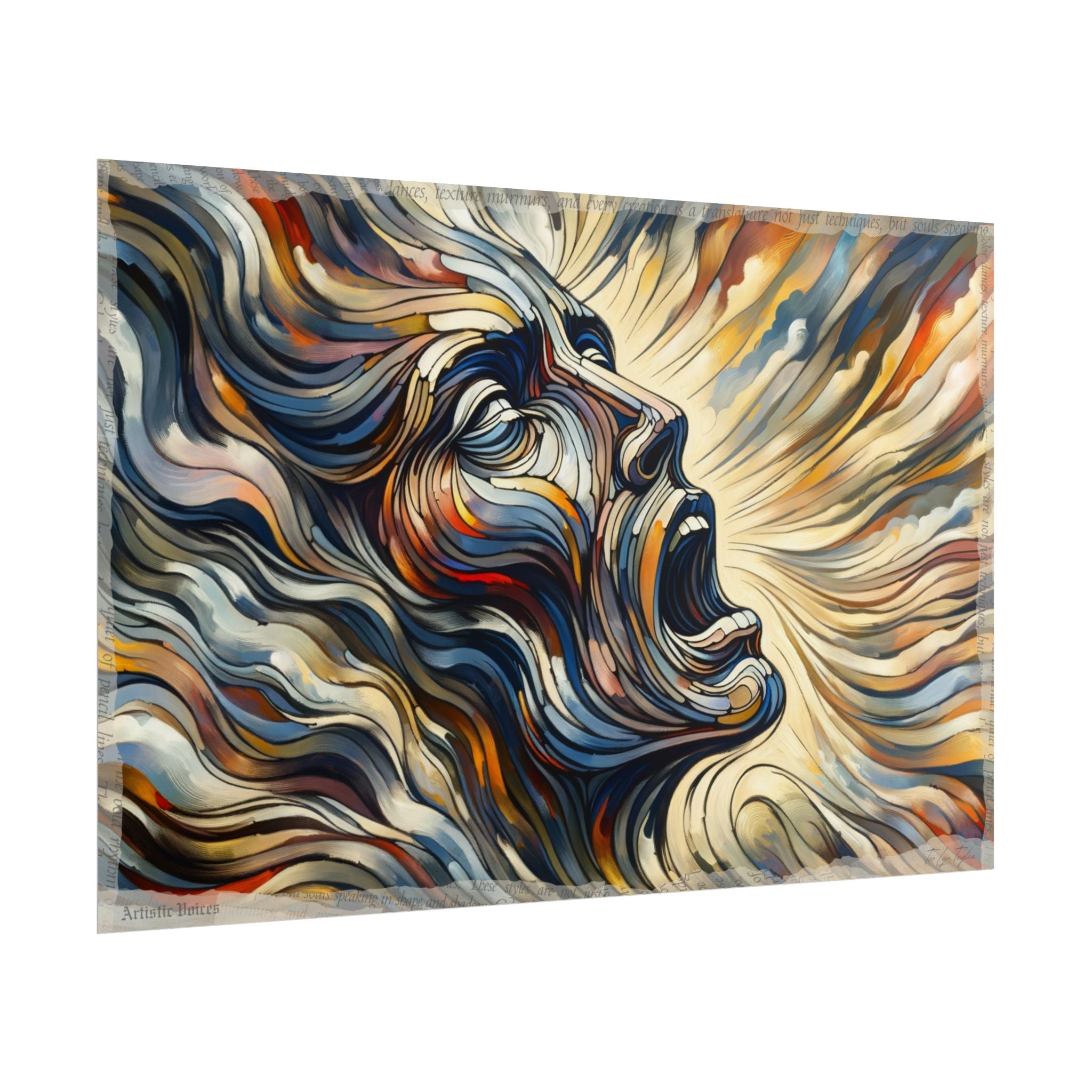 Emergence from Bedlam - Art Print by Teo Teglia Art