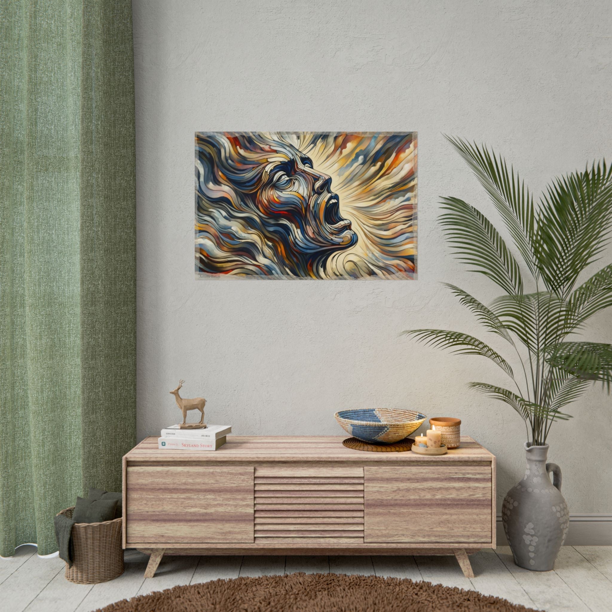 Emergence from Bedlam - Art Print by Teo Teglia Art