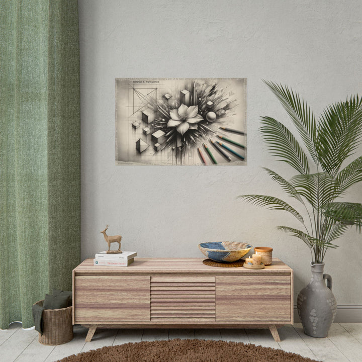 Emergence from Simplicity's Rubble - Art Print by Teo Teglia Art