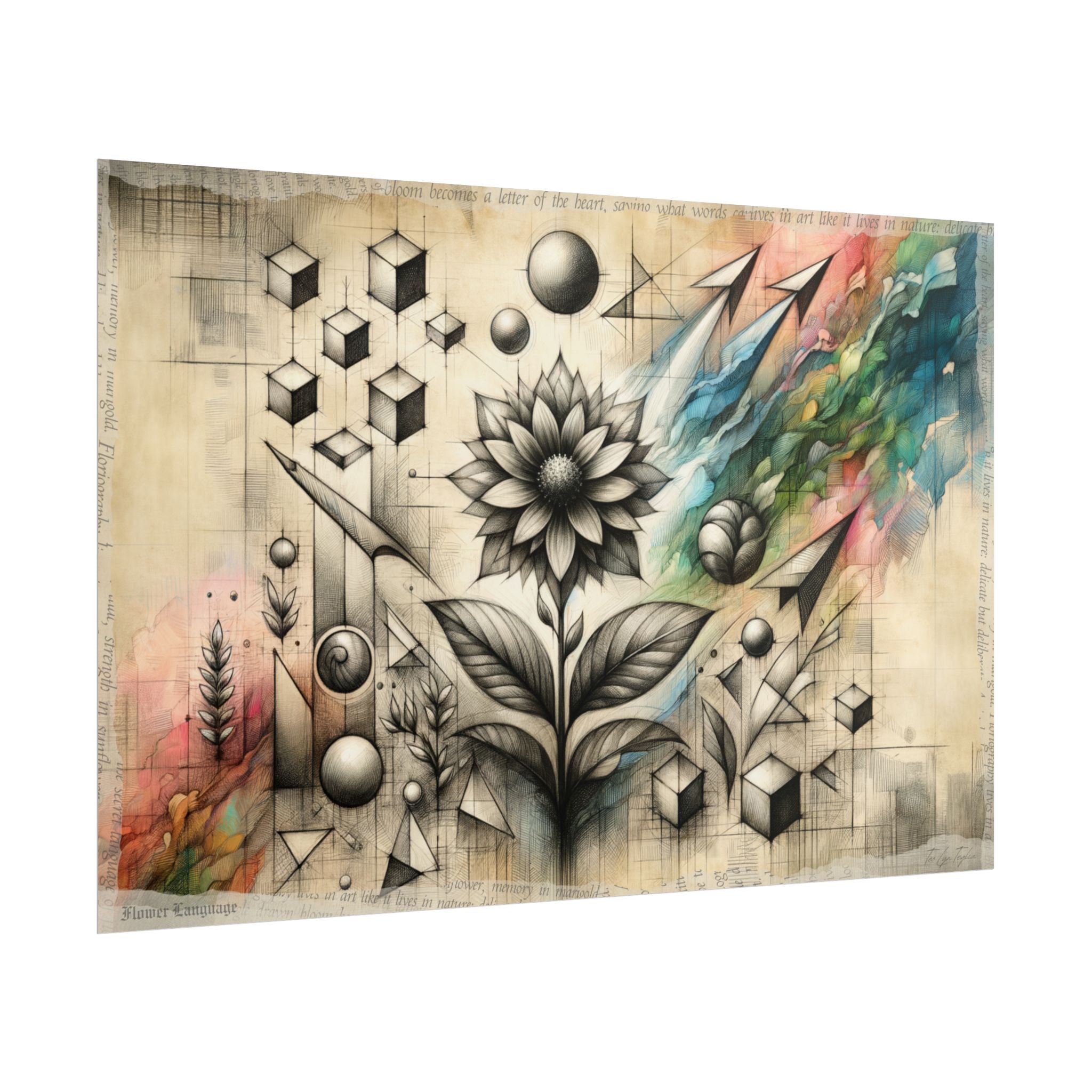 Epoch Transcendence Bloom - Art Print by Teo Teglia Art