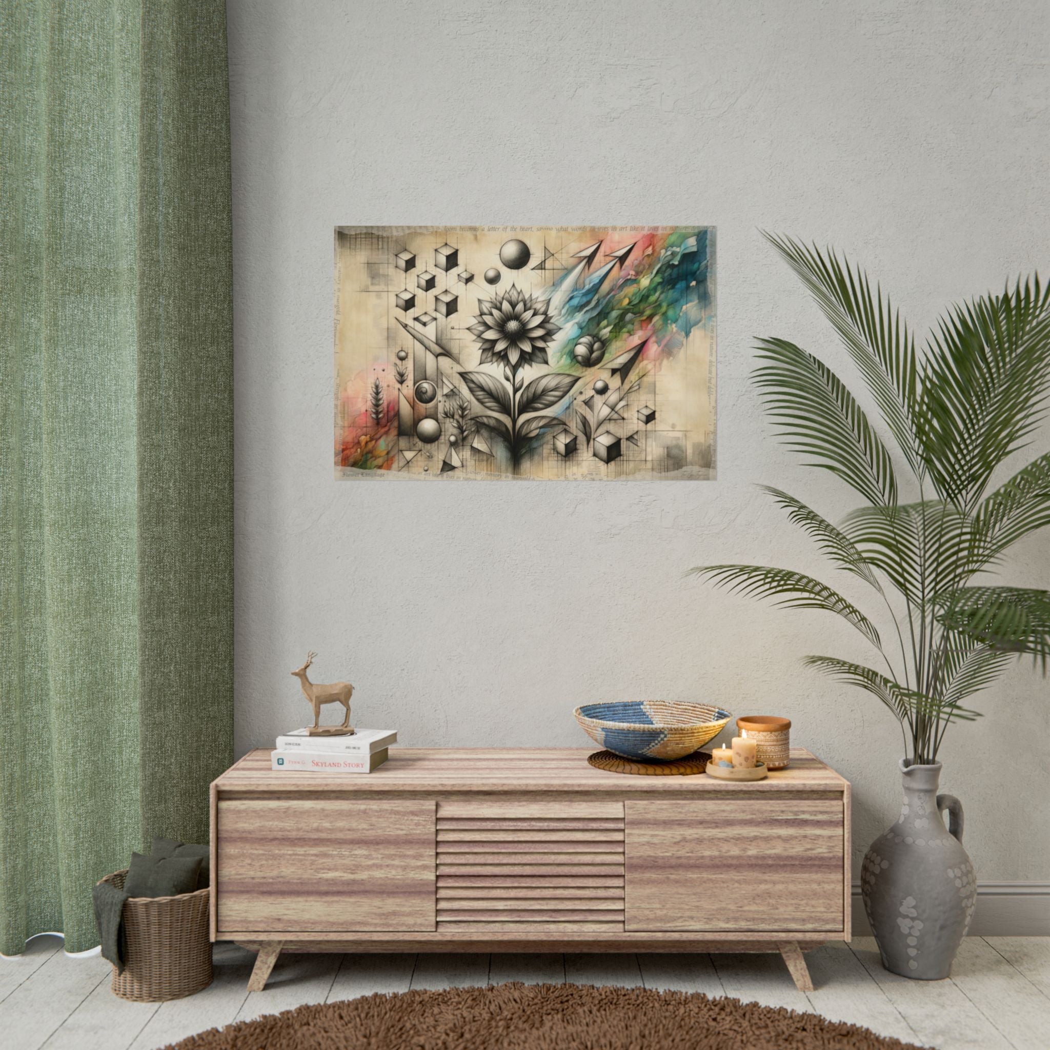 Epoch Transcendence Bloom - Art Print by Teo Teglia Art