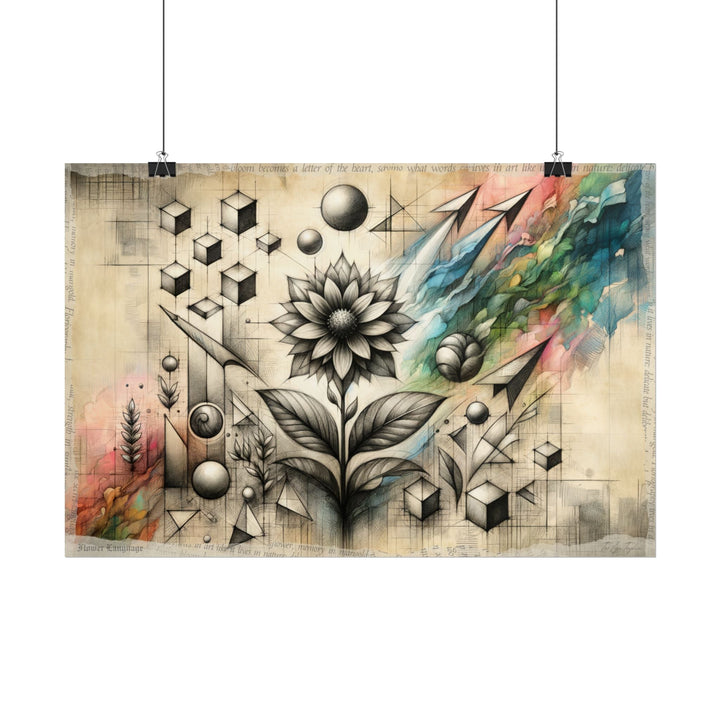 Epoch Transcendence Bloom - Art Print by Teo Teglia Art