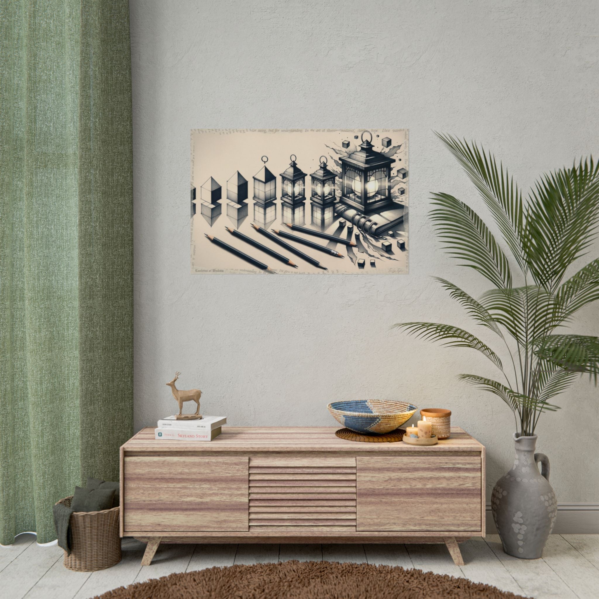 Geometric Dreams Unfolding - Art Print by Teo Teglia Art