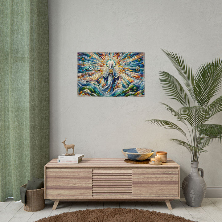 Illuminated Saint Symphony - Art Print by Teo Teglia Art