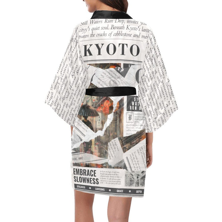 Kyoto - Artful Kimono Robe by Teo Teglia Art