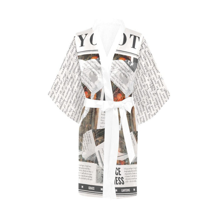Kyoto - Artful Kimono Robe by Teo Teglia Art