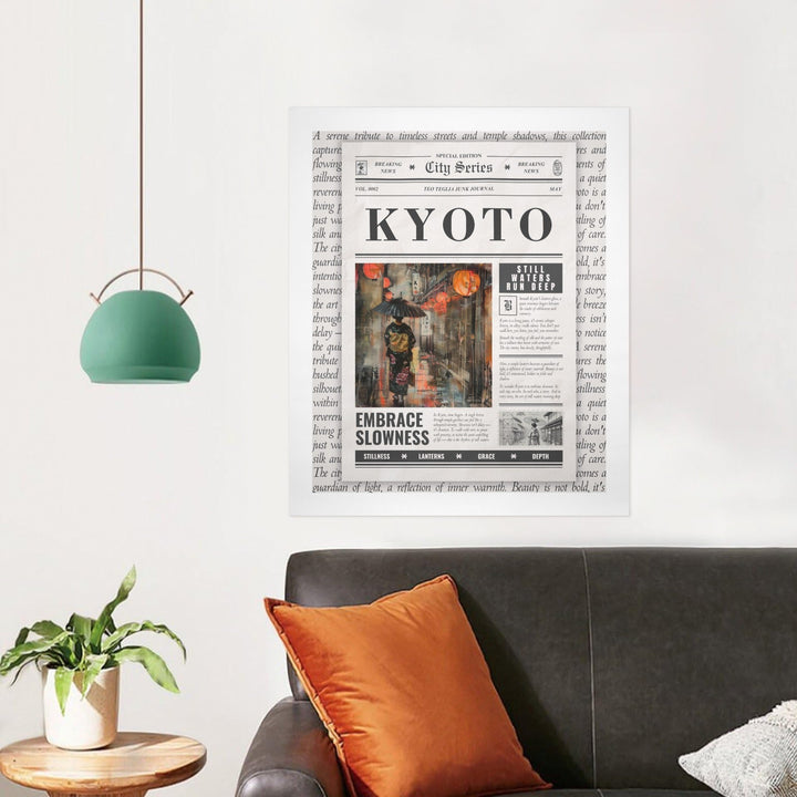 Kyoto - Gallery Art Print Set of 3 by Teo Teglia Art