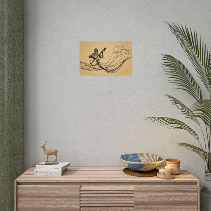 Melody Woven in Air - Art Print by Teo Teglia Art
