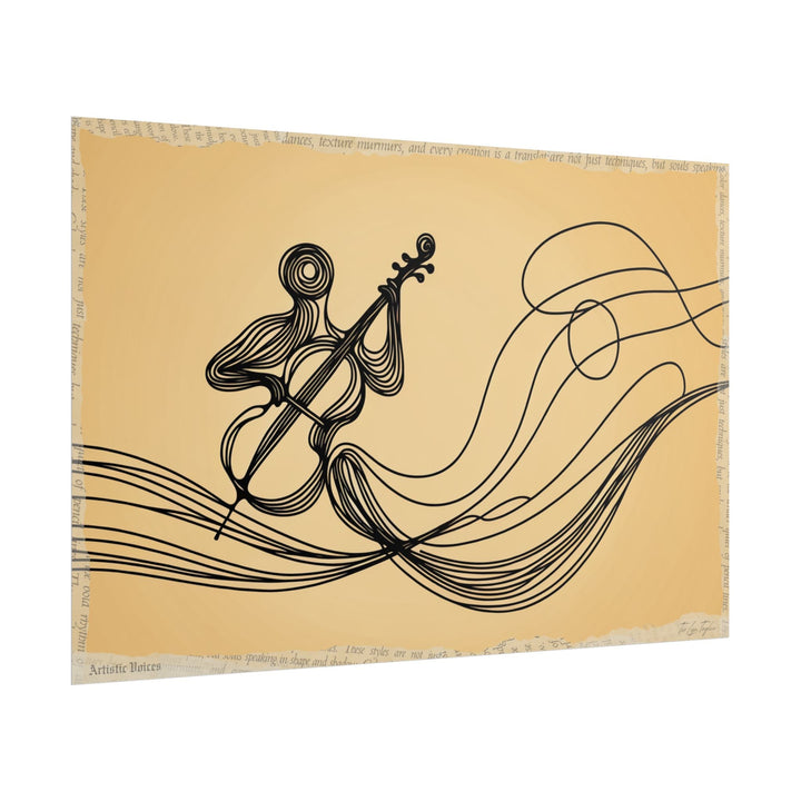 Melody Woven in Air - Art Print by Teo Teglia Art