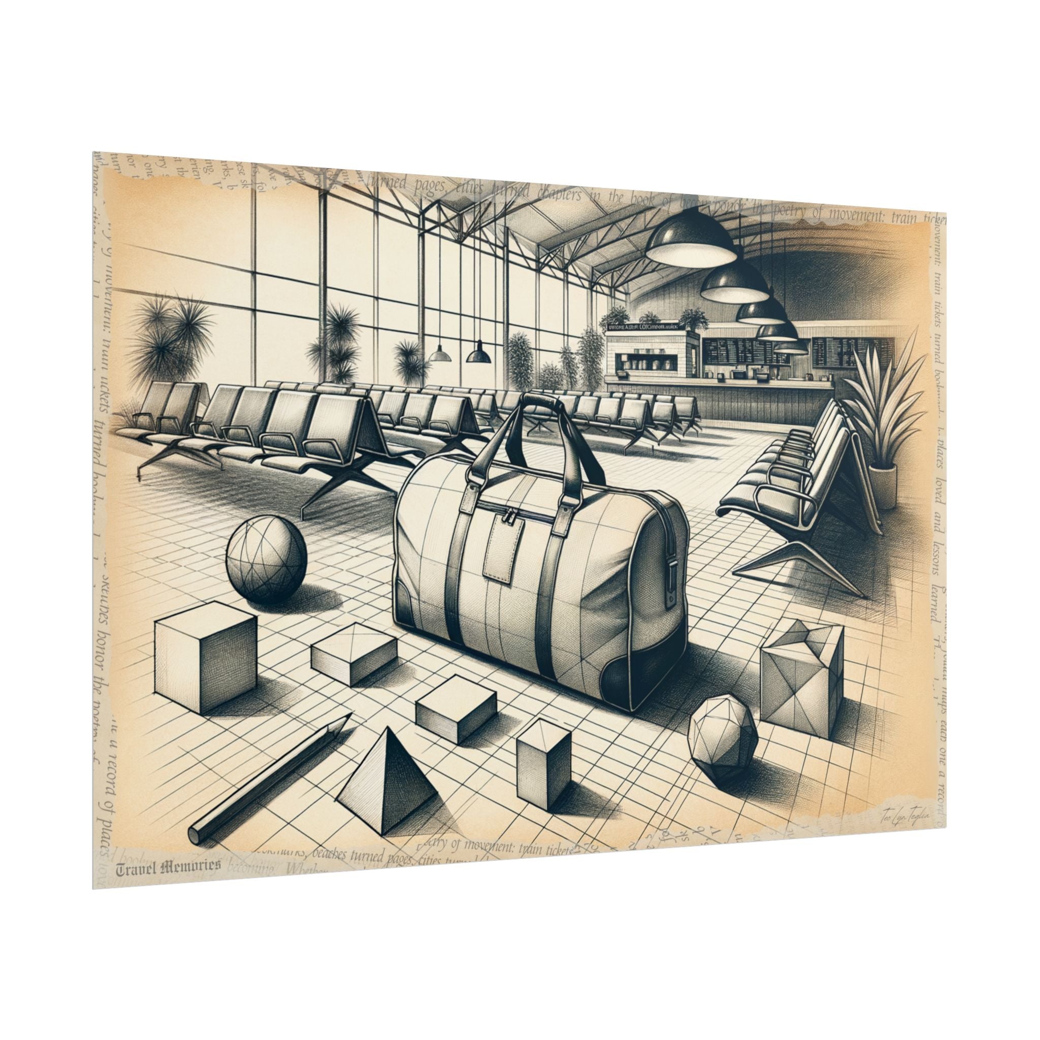Metamorphosis of Journeys - Art Print by Teo Teglia Art
