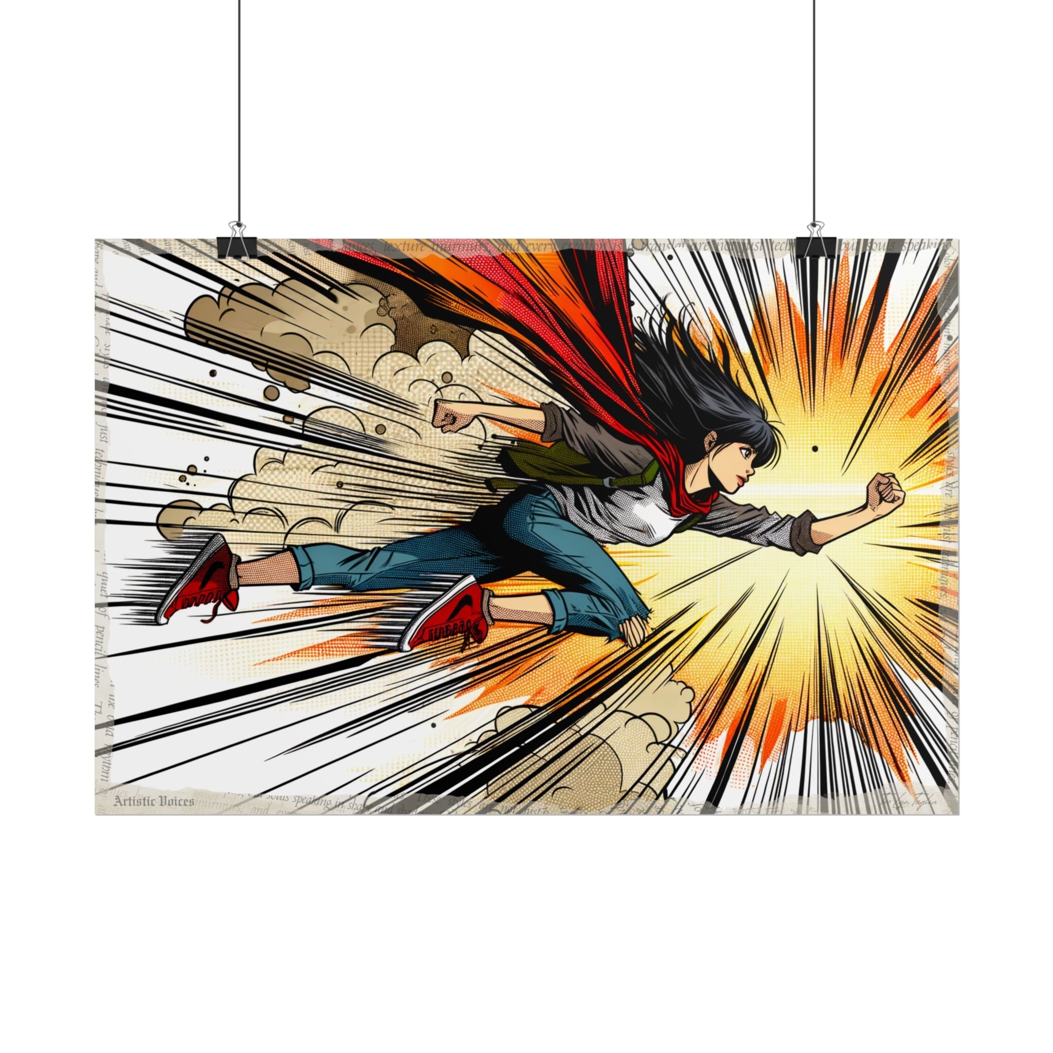 Momentum Burst Euphoria - Art Print by Teo Teglia Art