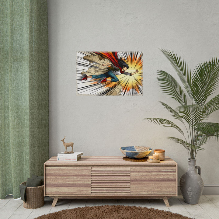 Momentum Burst Euphoria - Art Print by Teo Teglia Art