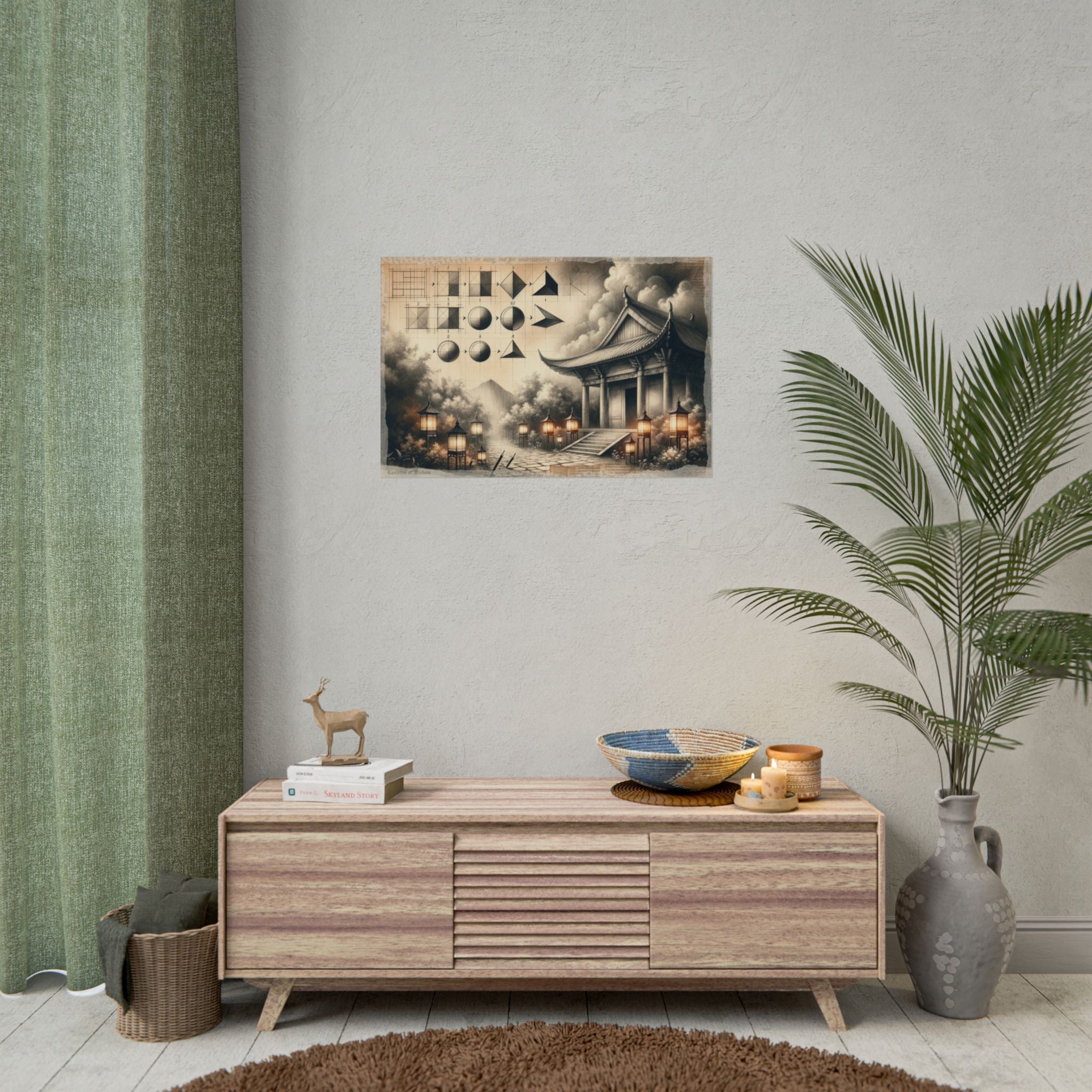 Progression into Serenity - Art Print by Teo Teglia Art