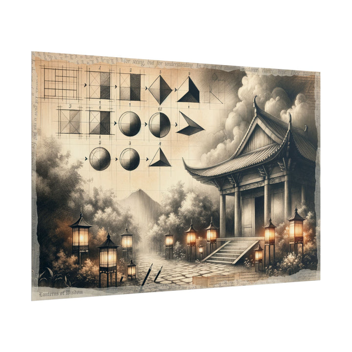 Progression into Serenity - Art Print by Teo Teglia Art
