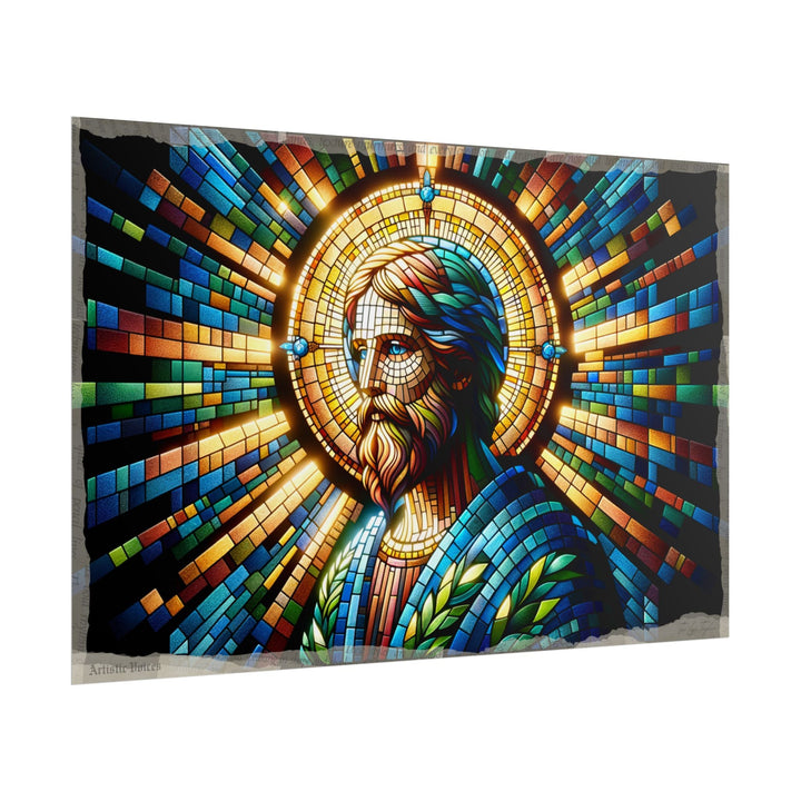 Radiance in Glass Shadows - Art Print by Teo Teglia Art