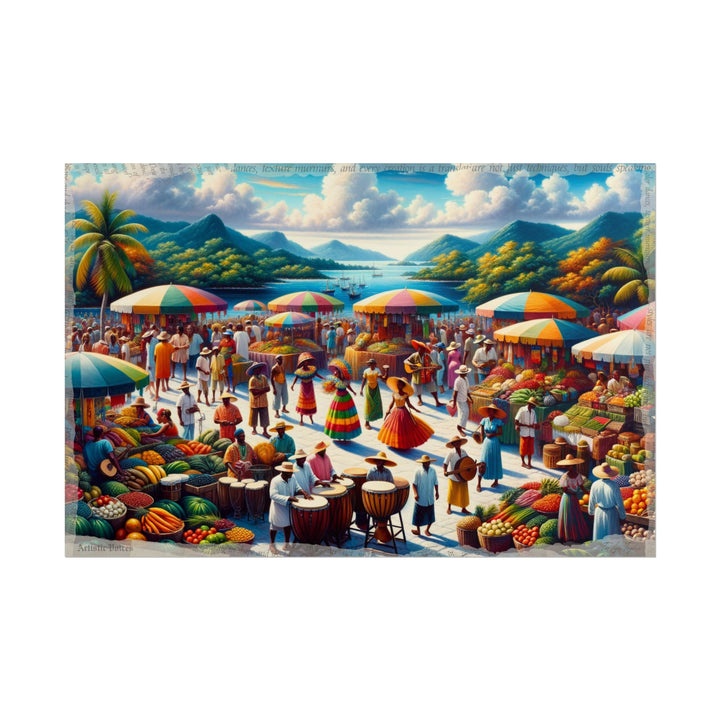 Rhythm of the Bountiful Isles - Art Print by Teo Teglia Art