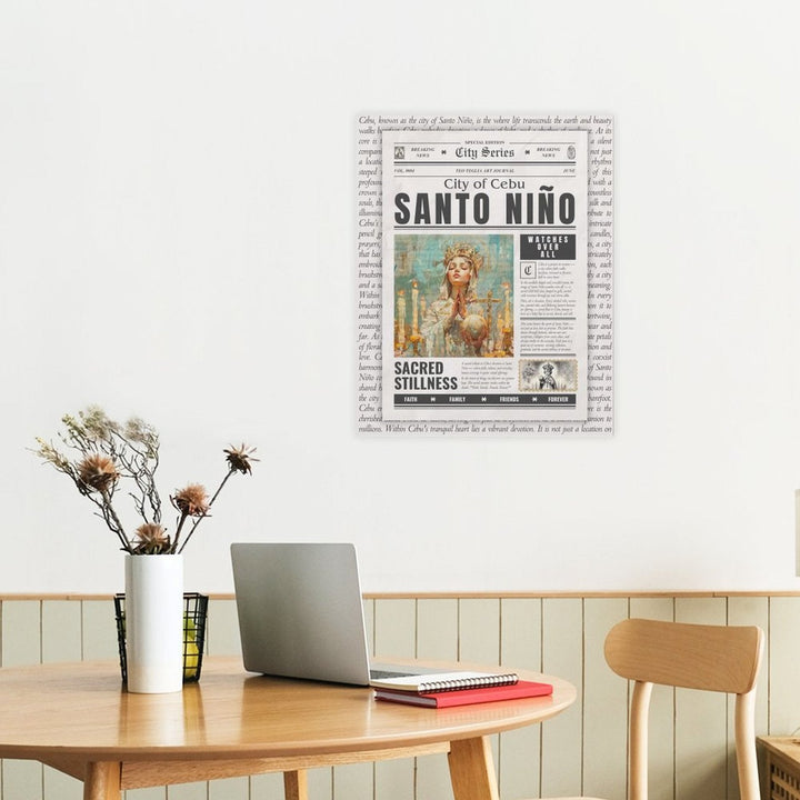 Santo Nino - City Series Canvas by Teo Teglia Art
