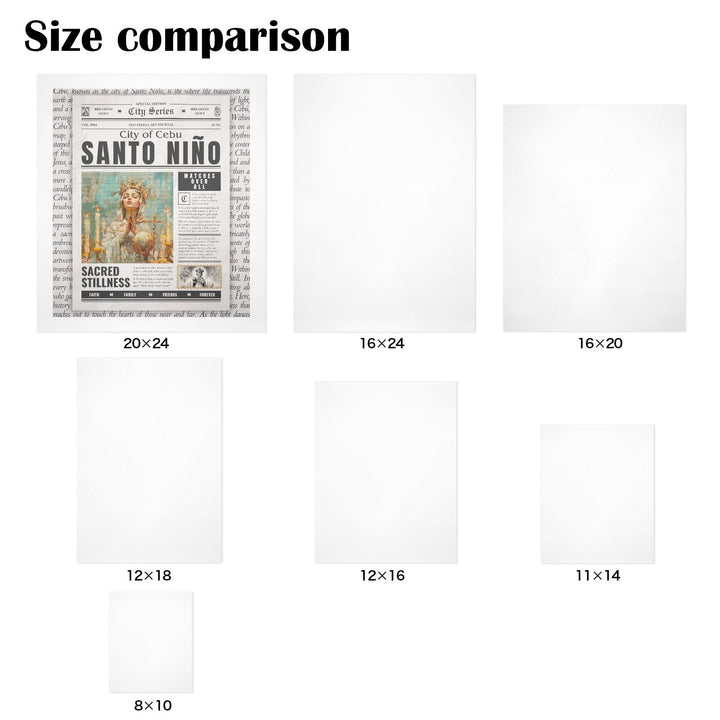 Santo Niño - Gallery Art Print Set of 3 by Teo Teglia Art