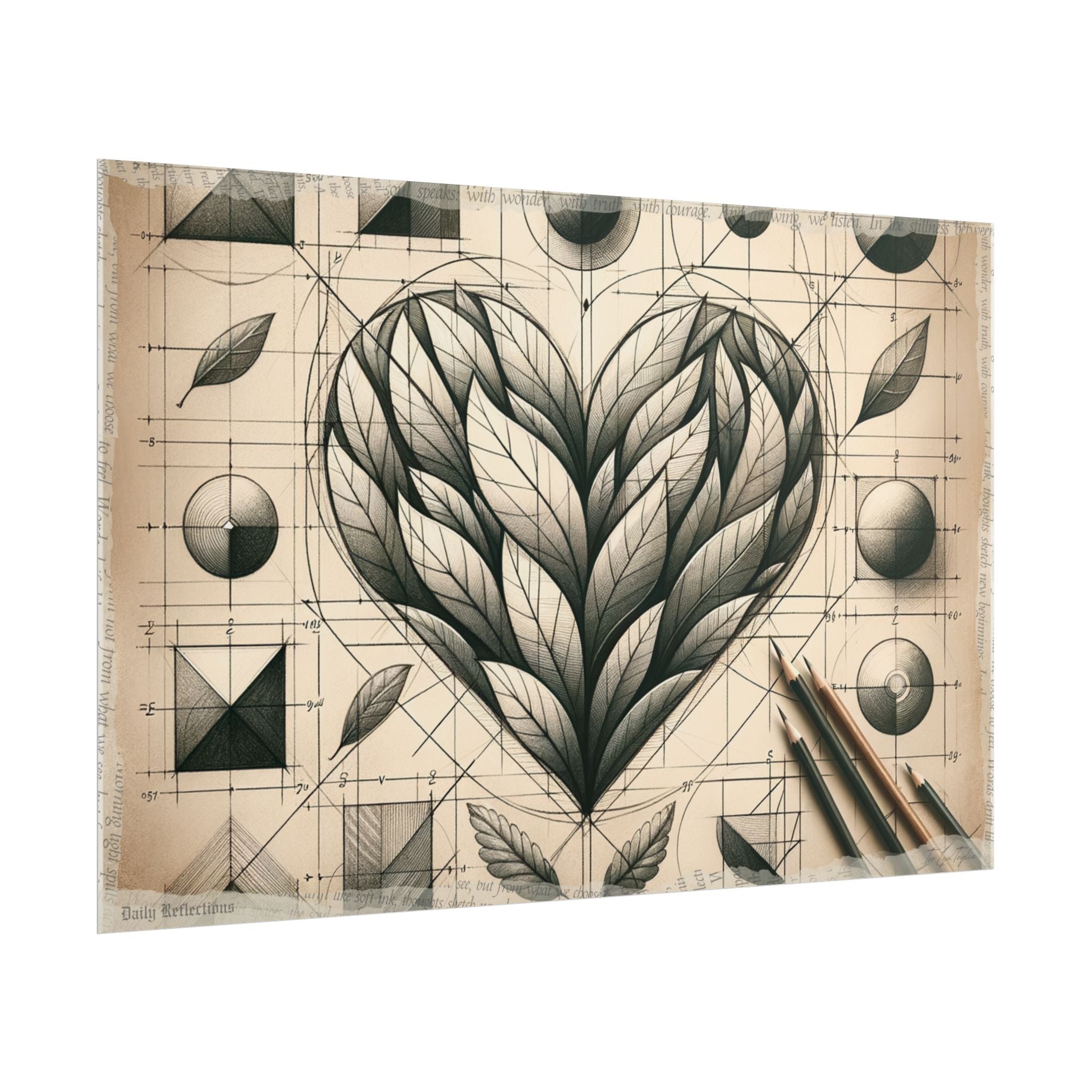 Scribbled Harmony Unfolds - Art Print by Teo Teglia Art