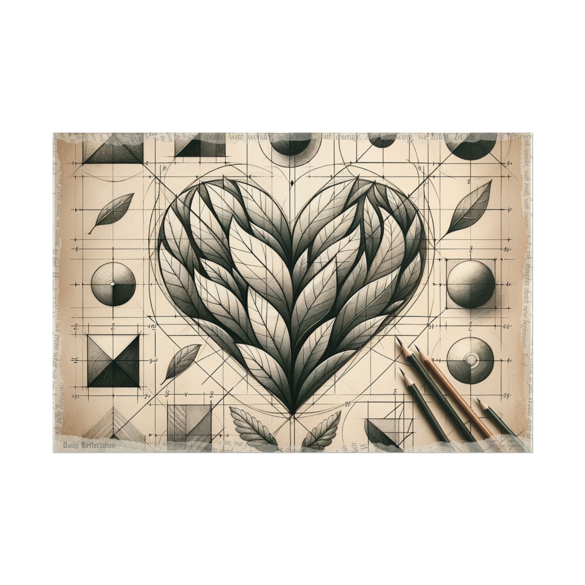 Scribbled Harmony Unfolds - Art Print by Teo Teglia Art