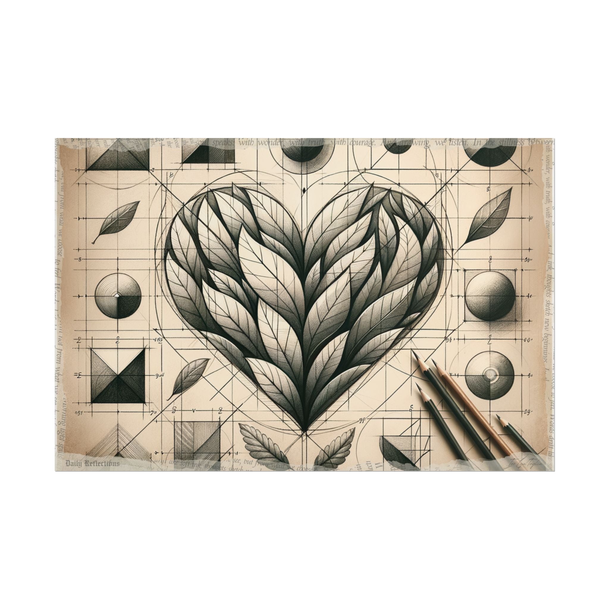 Scribbled Harmony Unfolds - Art Print by Teo Teglia Art
