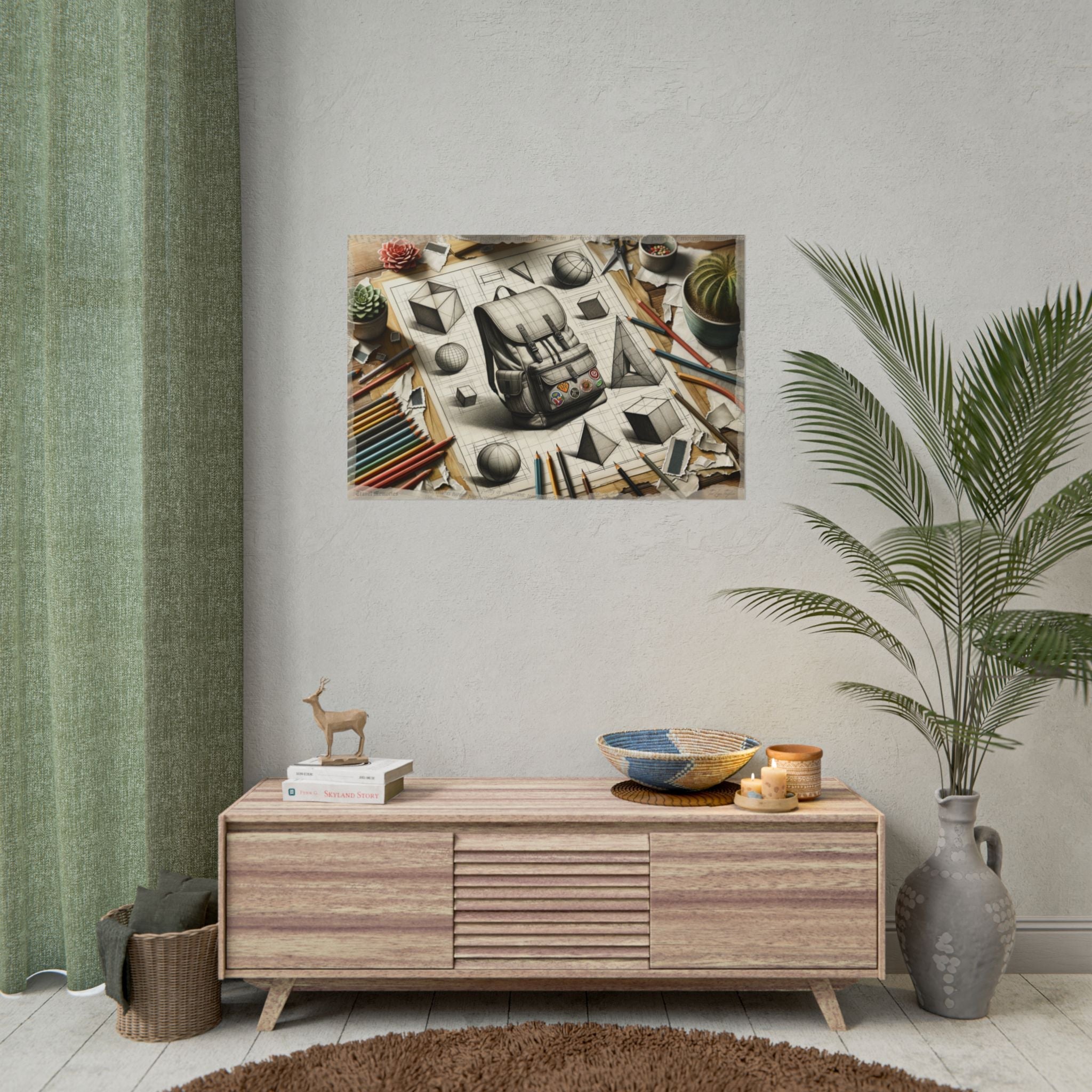 "Strokes of Evolution" - Art Print by Teo Teglia Art