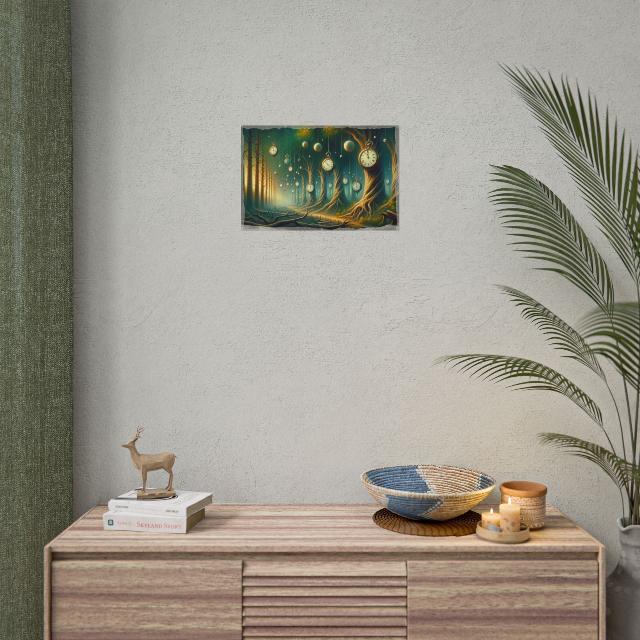 Temporal Forest Reverie - Art Print by Teo Teglia Art