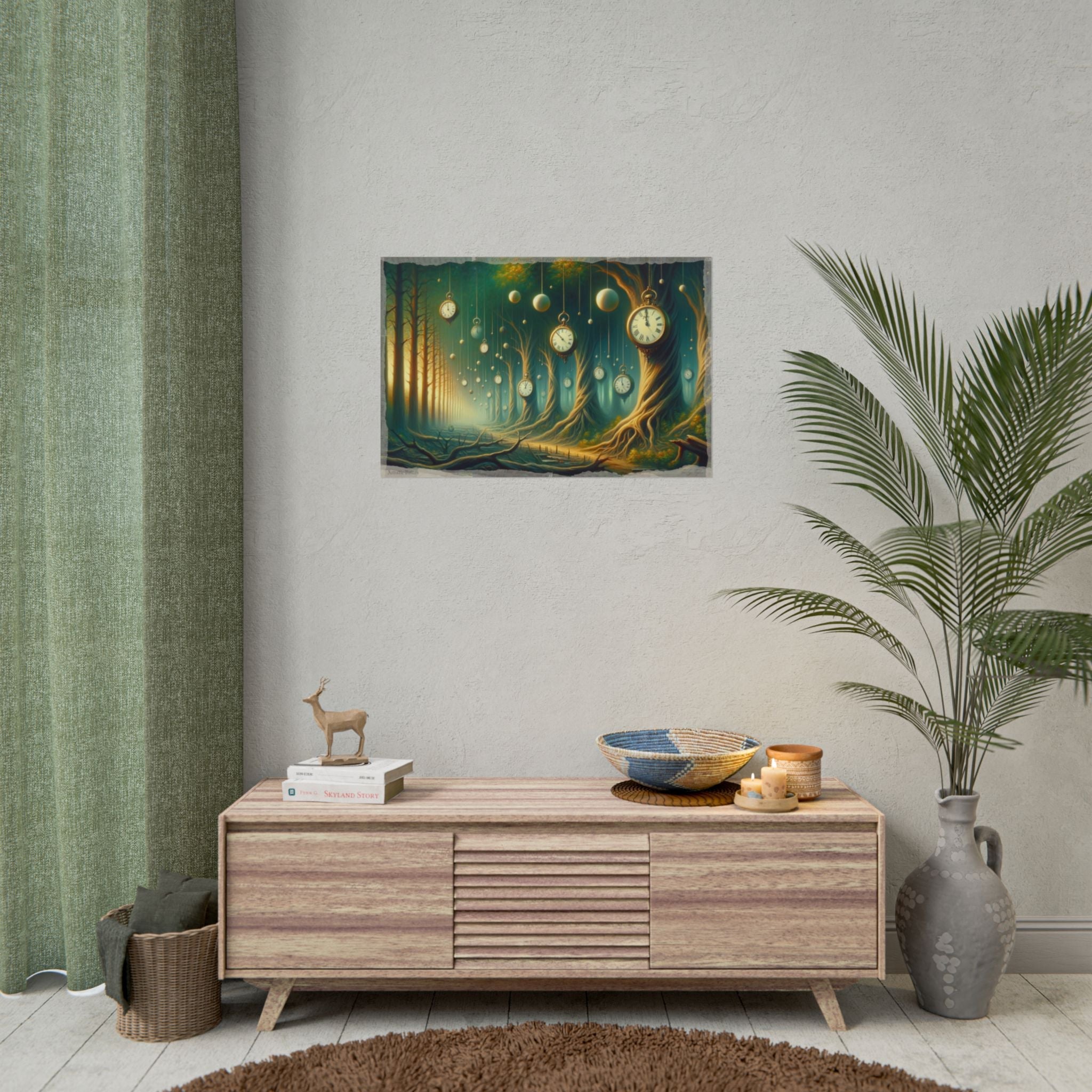 Temporal Forest Reverie - Art Print by Teo Teglia Art