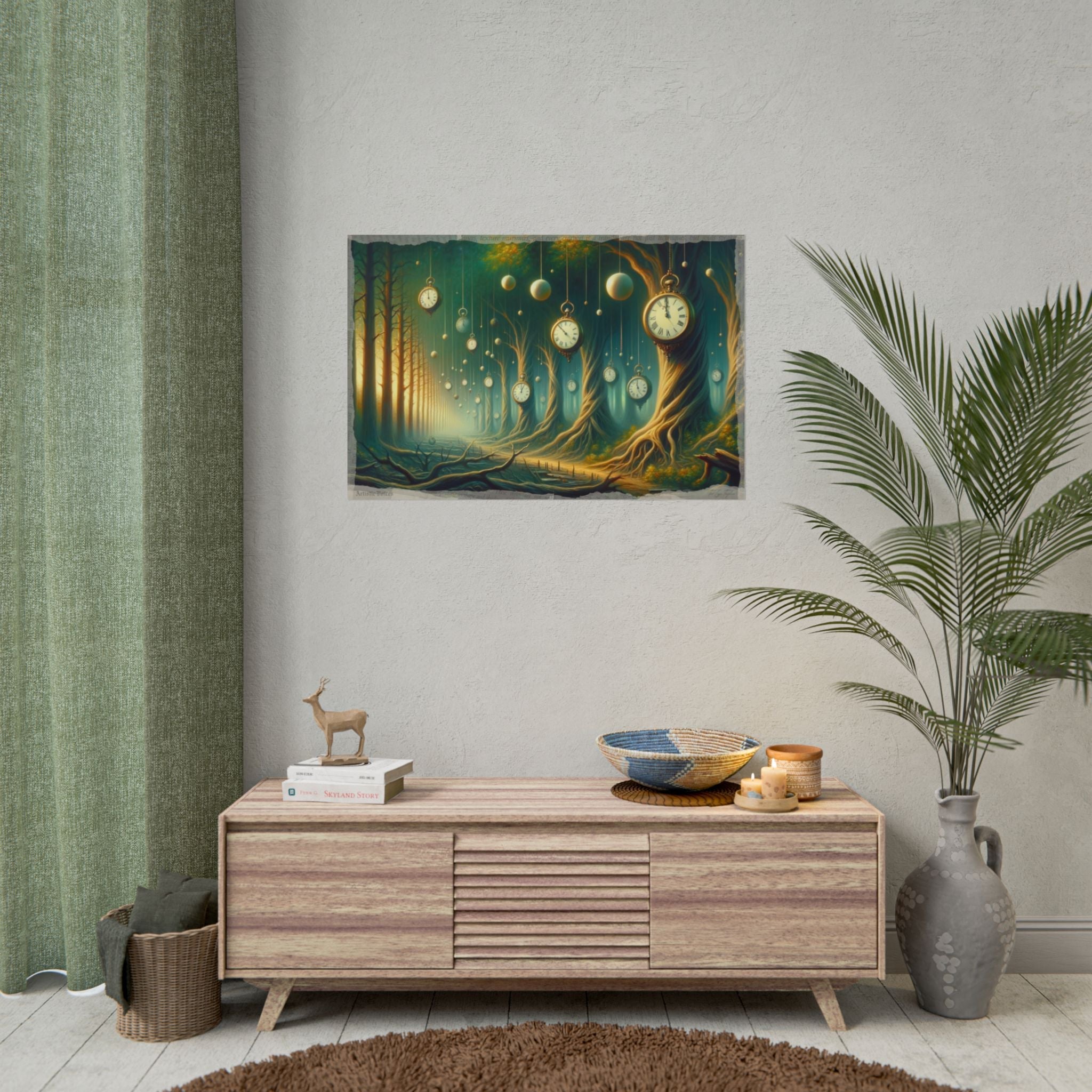 Temporal Forest Reverie - Art Print by Teo Teglia Art
