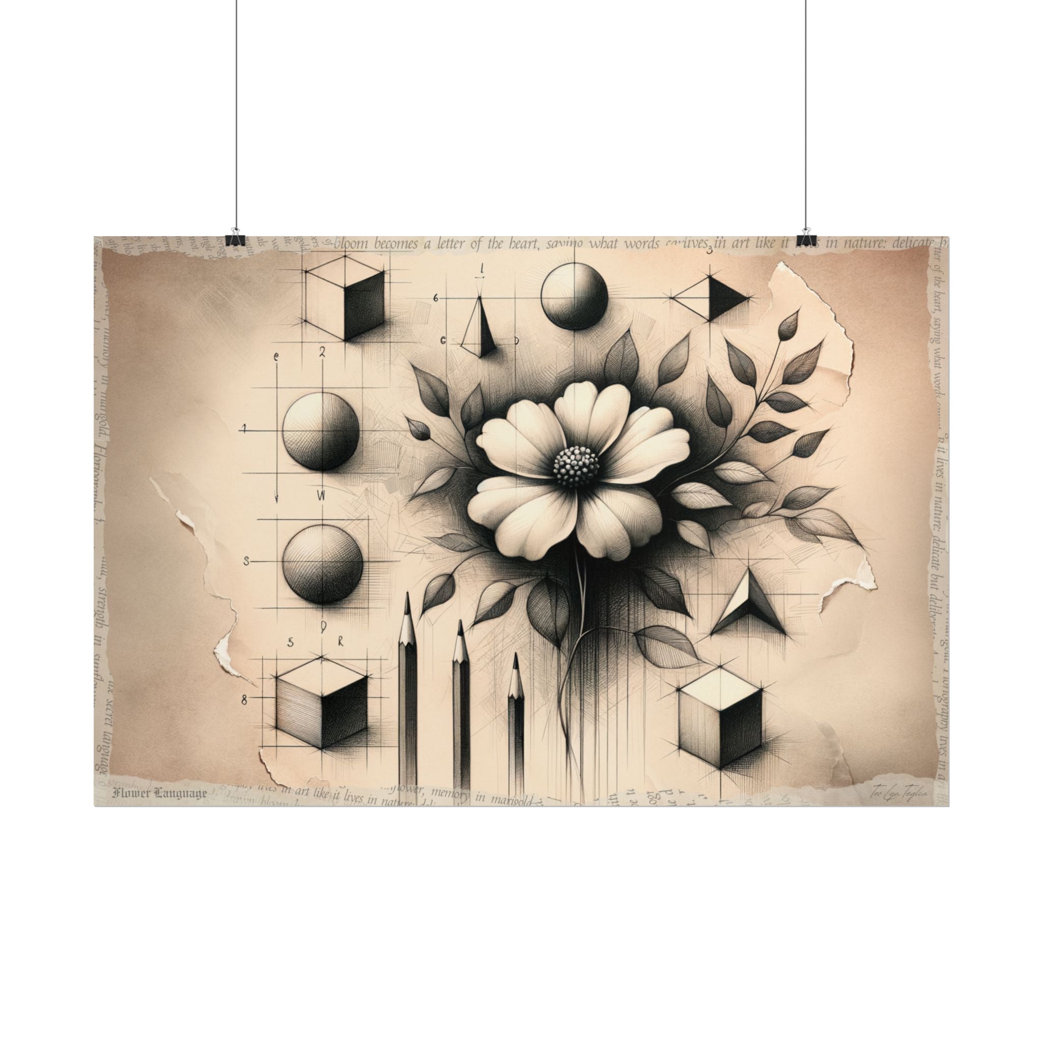 ✏️ Transitions of Endurance - Art Print by Teo Teglia Art