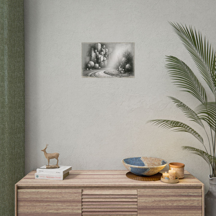 Whispers of Grateful Shapes - Art Print by Teo Teglia Art