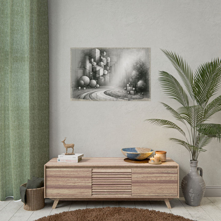 Whispers of Grateful Shapes - Art Print by Teo Teglia Art