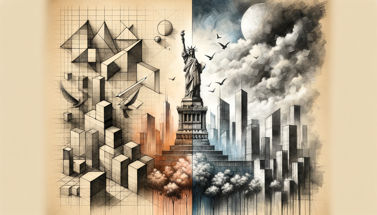 Edifice of Evolving Expressions - Art Print