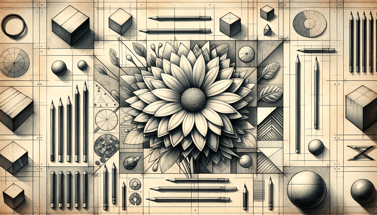 Cherry Blossom Calm: A Dreamlike Dance of Renewal & Transience - Teo Teglia Art