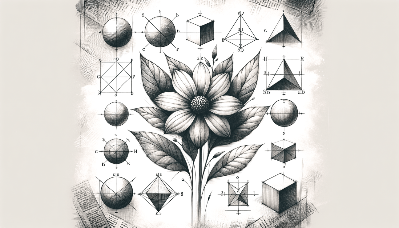 Daisy Daydream: Innocence Unfolding in Sketches - Teo Teglia Art