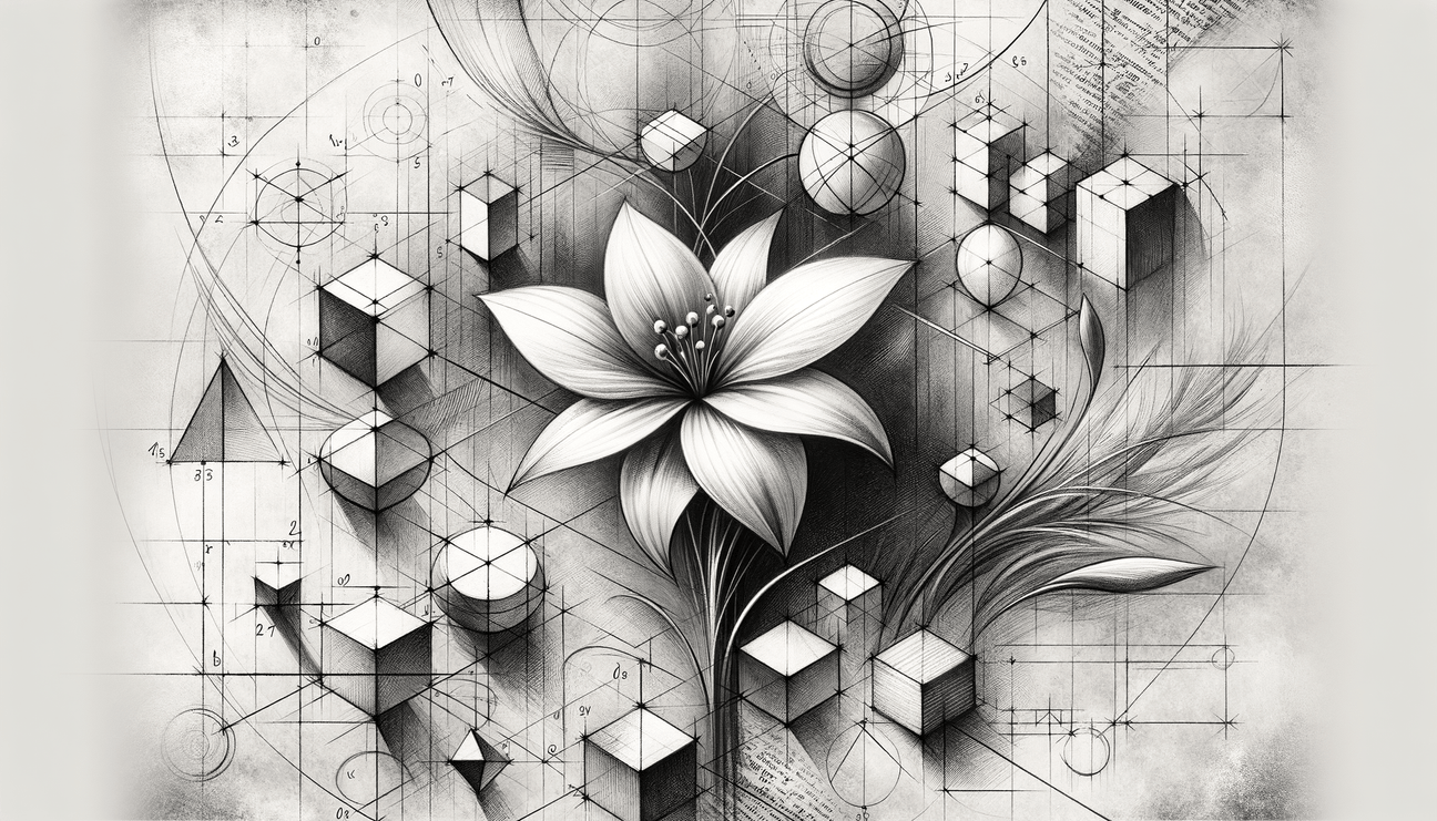 Dandelion Dreams: From Geometry to Hopeful Blossoms - Teo Teglia Art