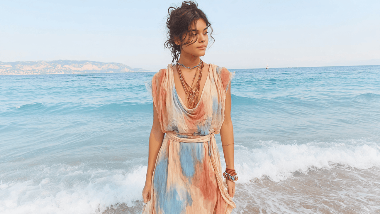 Designing the Dress from Walk With Me Awhile - Teo Teglia