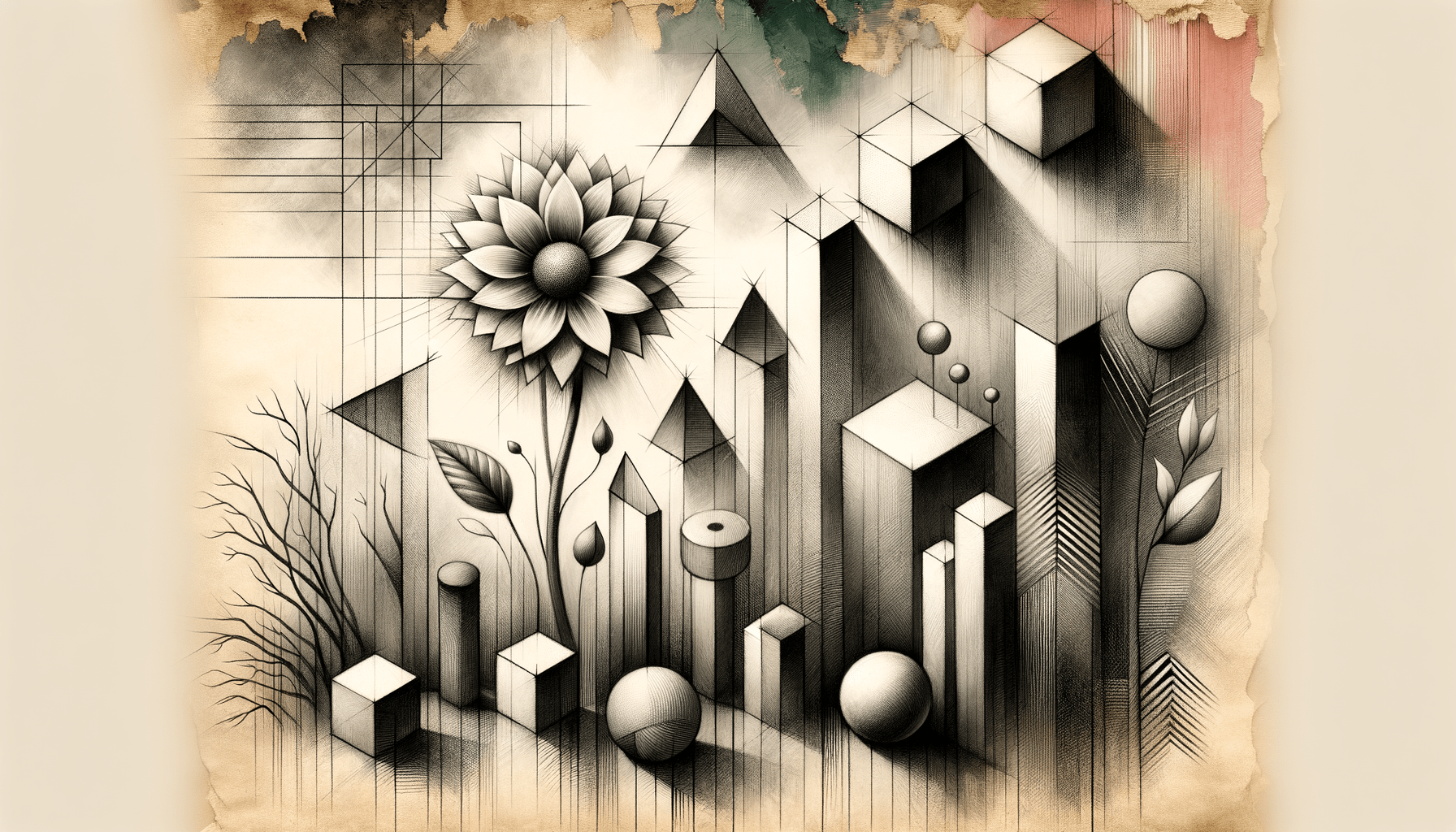 Dreamlike Journey: From Shapes to the Rose of Remembrance - Teo Teglia Art