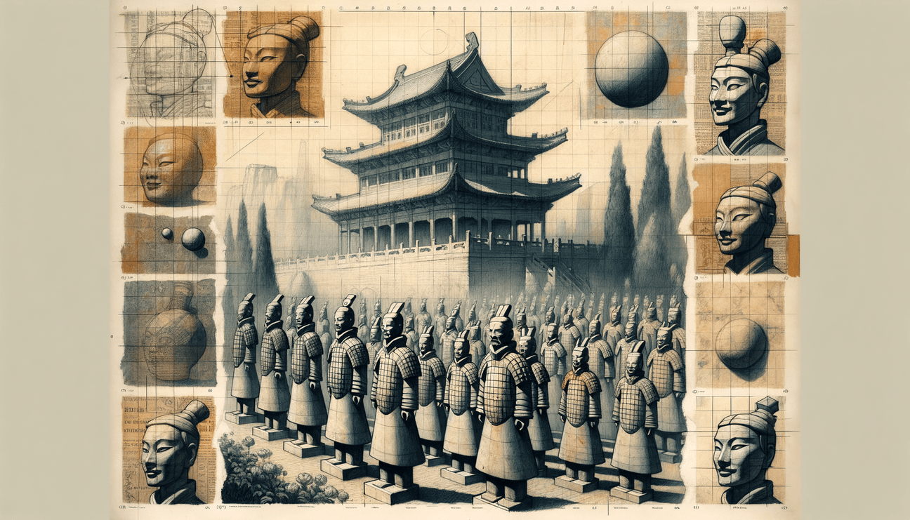 Evolving Sketches: From Basics to Xi'an's Ancient Echoes - Teo Teglia Art