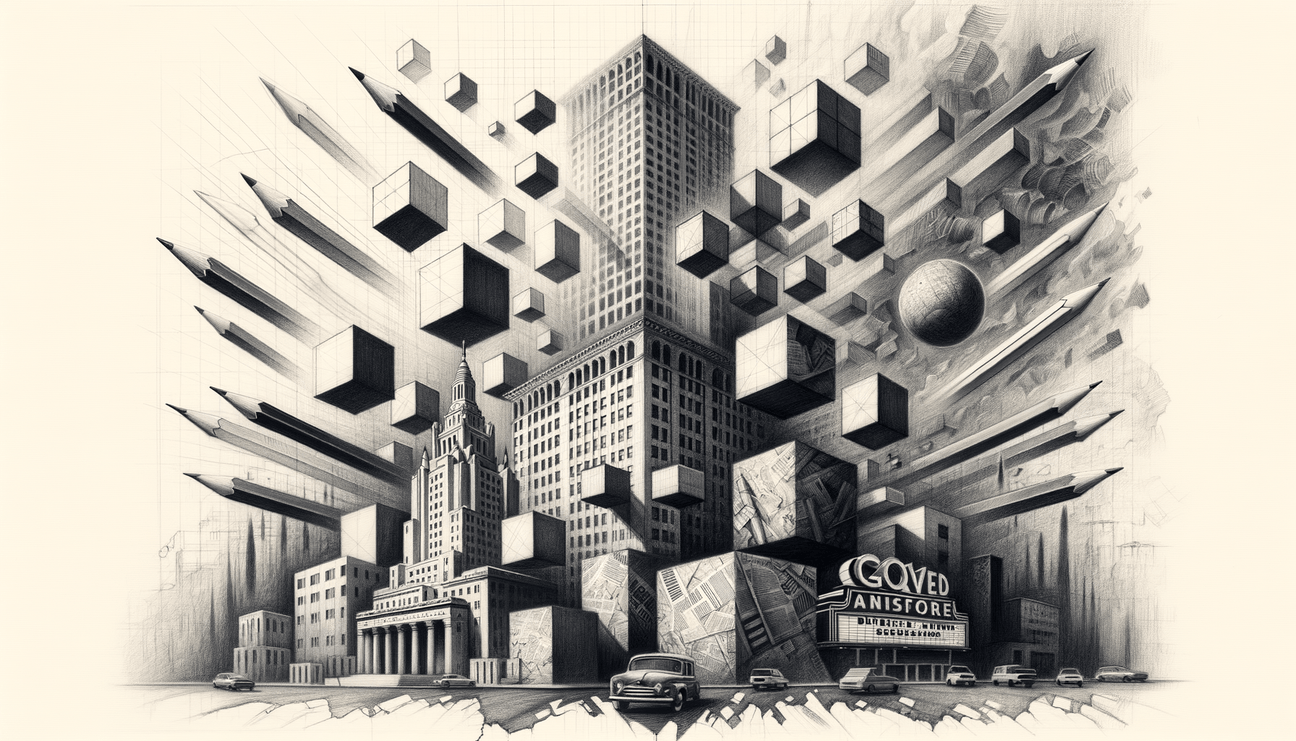 Evolving Sketches: Los Angeles in Pencil and Paper Magic - Teo Teglia Art