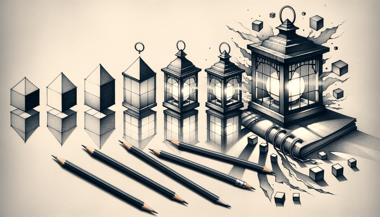 Flickering Thoughts: A Journey in Pencil - Teo Teglia Art