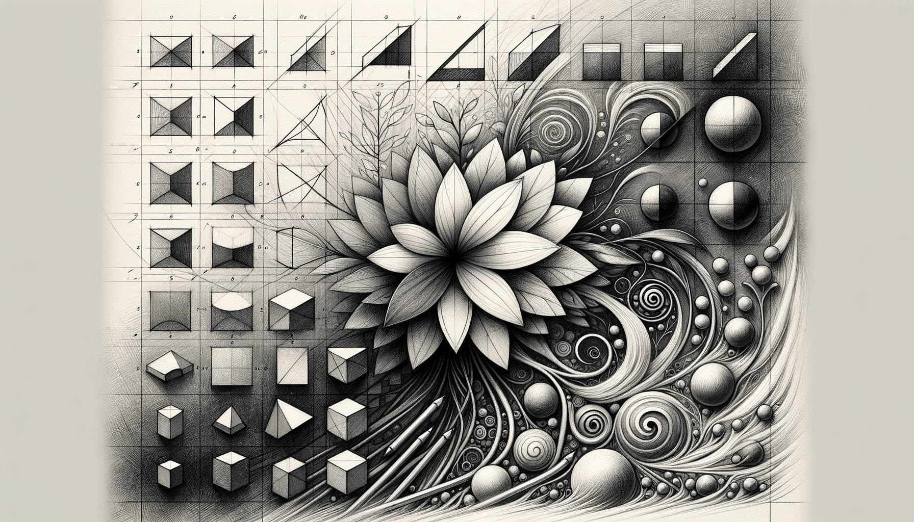 Freesia Friendship: From Geometric Dreams to Floral Trust - Teo Teglia Art