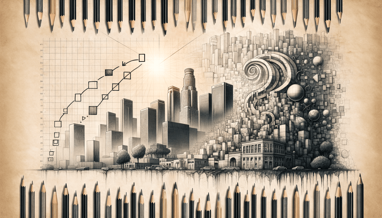 From Basic Shapes to LA Dreams: A Sketch Evolution - Teo Teglia Art