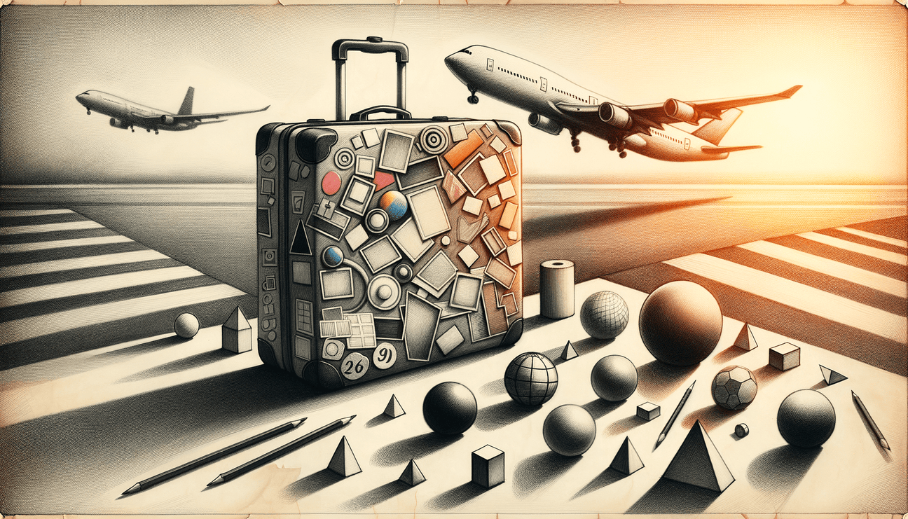 Journey from Geometry to Jetsetter: A Sketch Evolution - Teo Teglia Art