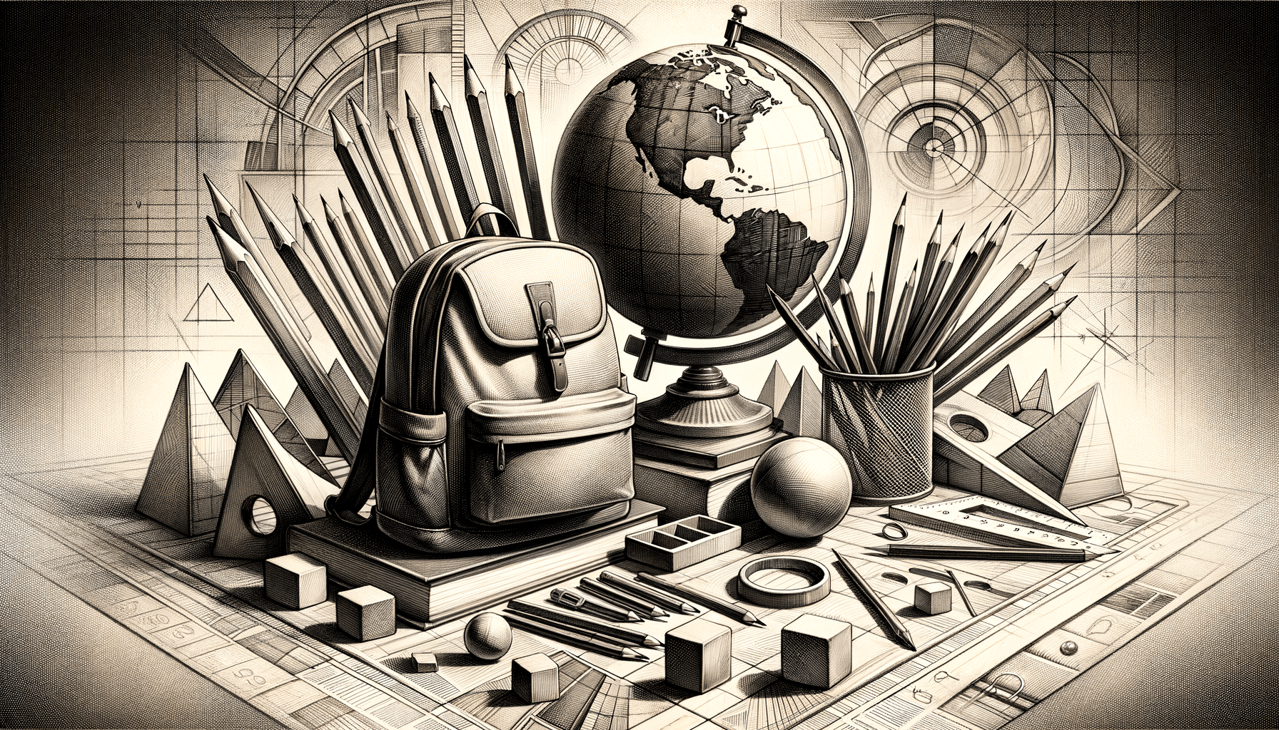 Journey in Geometry: A Sketchbook's Voyage to Wisdom - Teo Teglia Art