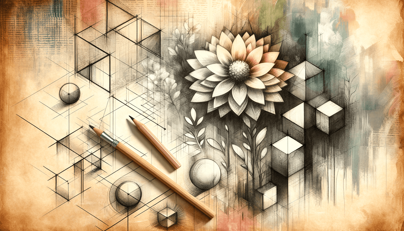 Lily of Love: A Dreamlike Dance from Geometry to Purity - Teo Teglia Art