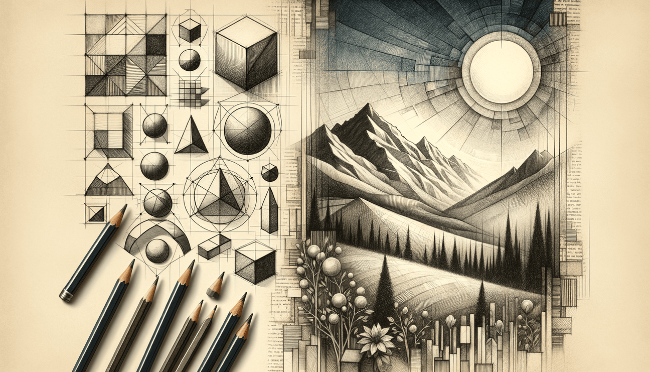 Mountain Climber's Bold Strokes: An Introspective Sketch Journey - Teo Teglia Art